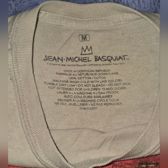 Jean-Michel Basquiat x Gap T-Shirt with Bold Graphic 19 Ptp 27 L - Picture 3 of 4